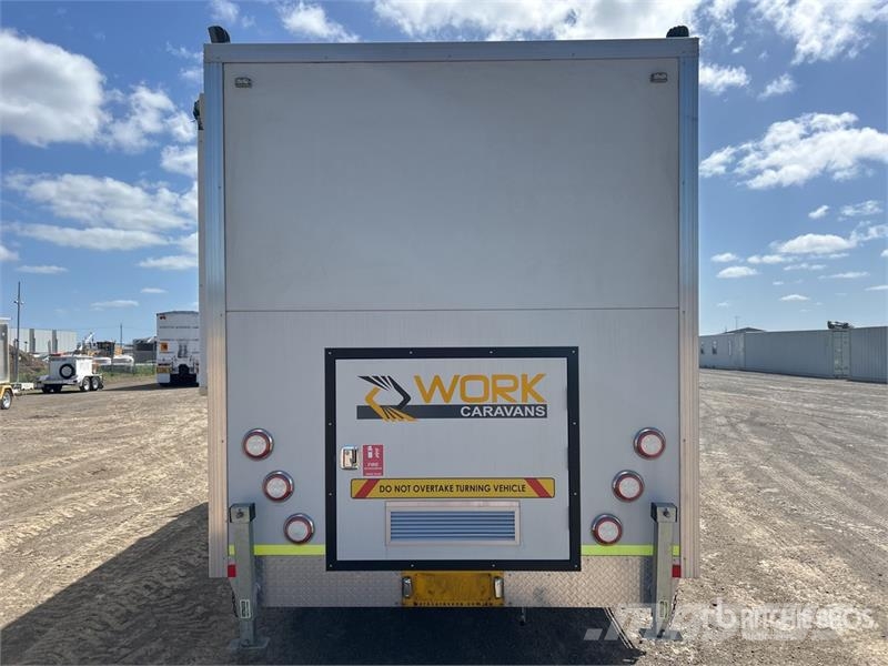 Work Caravans Series 7 6.9 m T/A Site Travel Trai Muut perävaunut