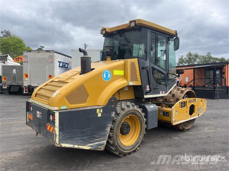 XCMG XS83PD Padfoot Drum Compactor Οδοστρωτήρες μονού κυλίνδρου