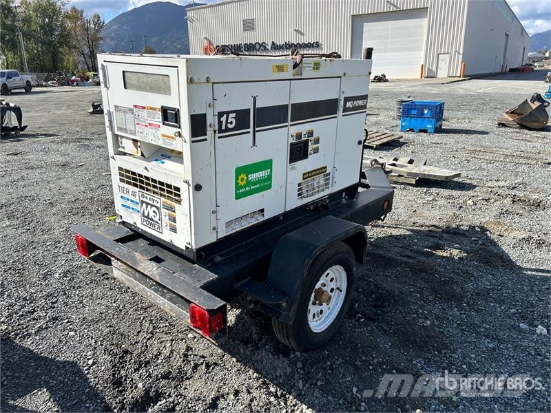  14 kW Mobile Generator Set Dīzeļģeneratori