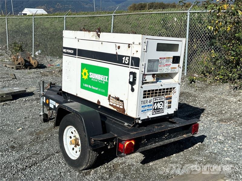  14 kW Mobile Generator Set Dīzeļģeneratori