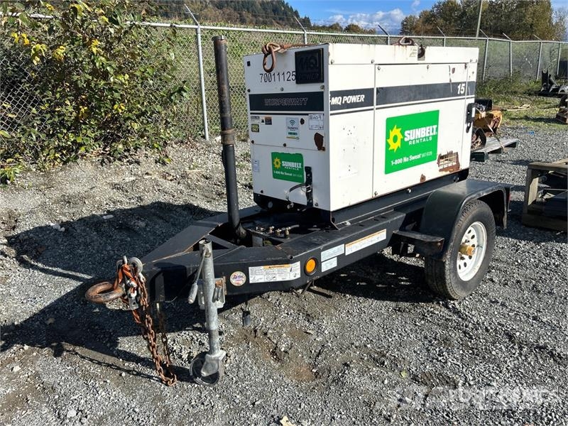  14 kW Mobile Generator Set Dīzeļģeneratori