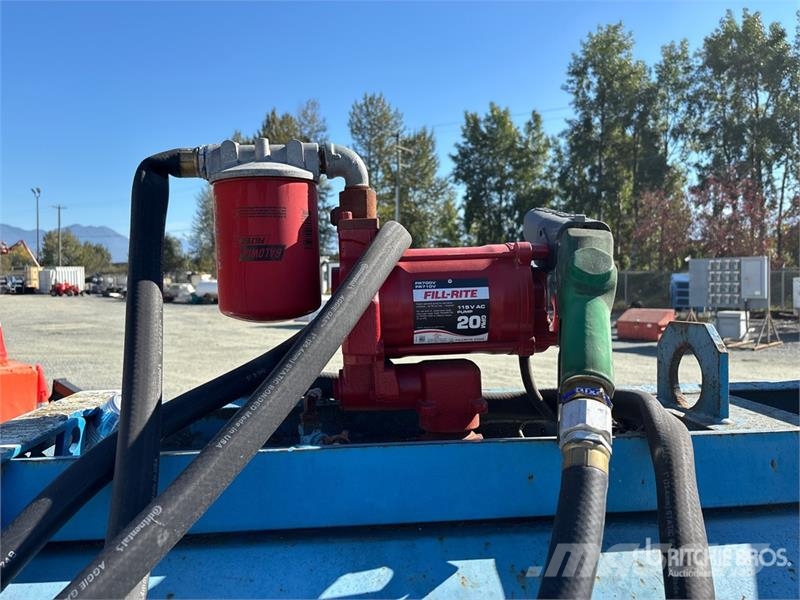 1800 L Skid Mounted Steel Diesel Gasoline Fuel Tan Fuel and additive tanks