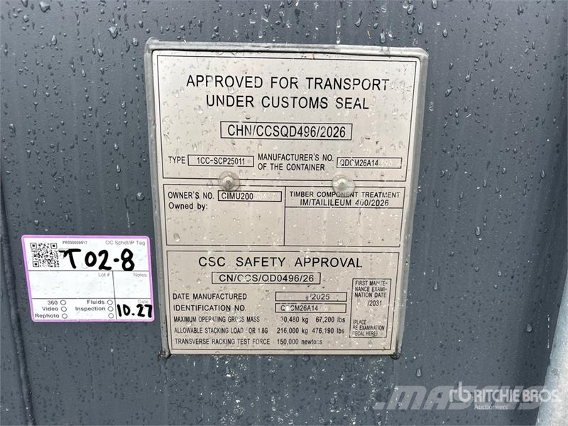  20 ft Storage Container Raktárkonténerek
