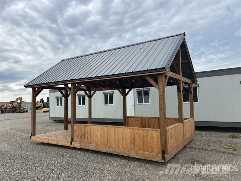 21 ft x 14 ft Skid-Mounted Outdoor Gazebo Overige aanhangers