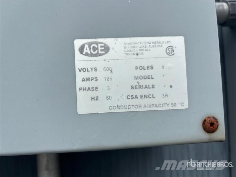 30 kVA 600 V to 220/110 V 3-Phase Dry-Type Distrib Sonstige Baumaschinen