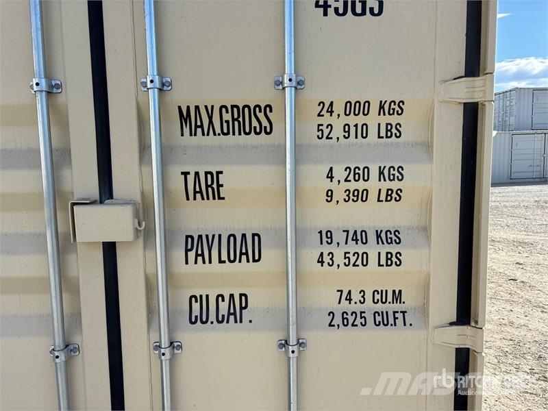 40 ft High Cube Multi-Door Storage Container Soojakud