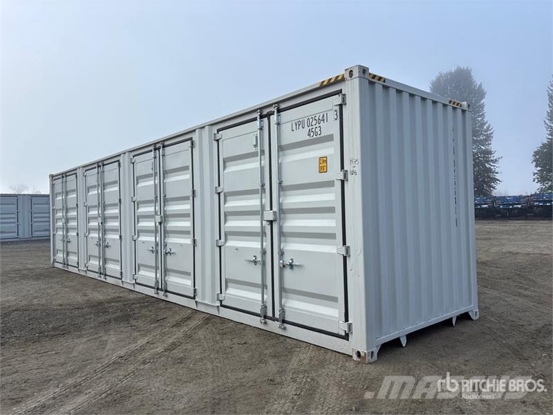 40 ft High Cube Multi-Door Storage Container 贮藏箱