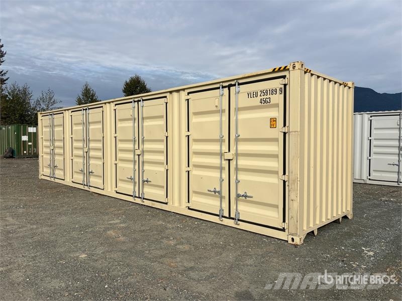 40 ft High Cube Multi-Door Storage Container Lagerbehälter