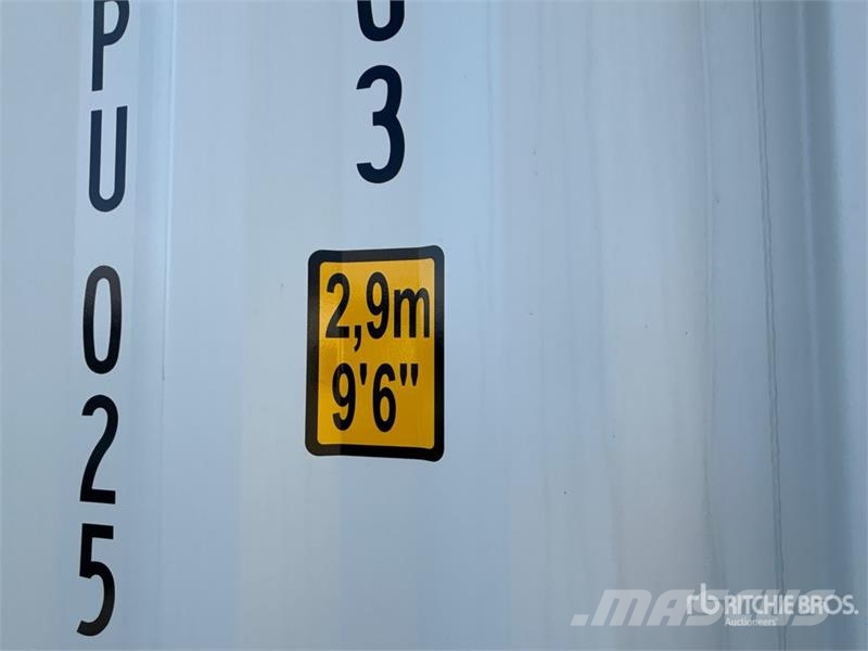 40 ft High Cube Multi-Door Storage Container Raktárkonténerek