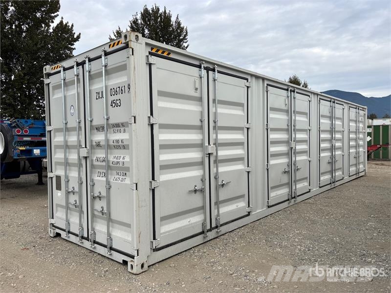 40 ft High Cube Multi-Door Storage Container Storage containers