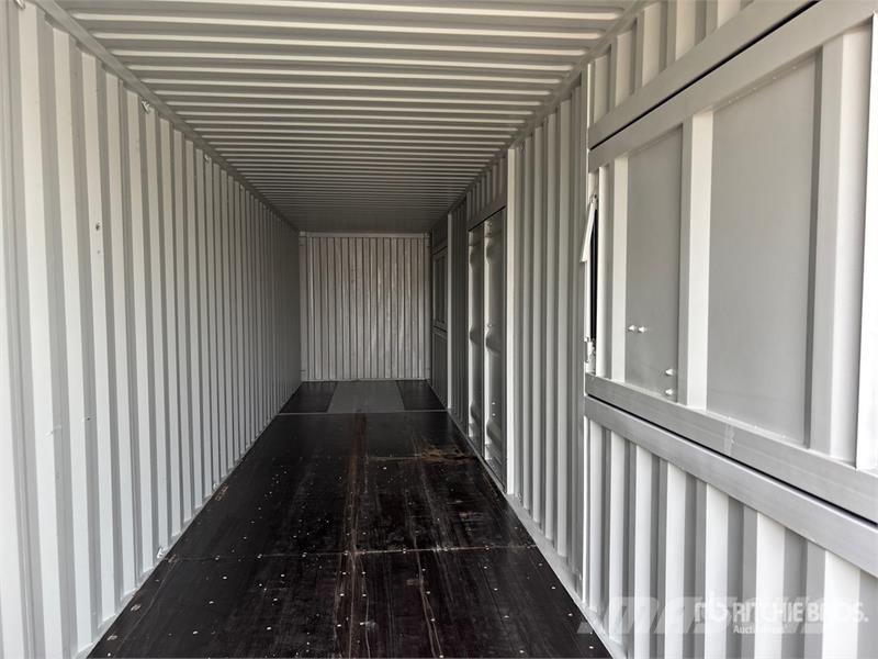 40 ft High Cube Multi-Door Storage Container Contenedores de almacenamiento