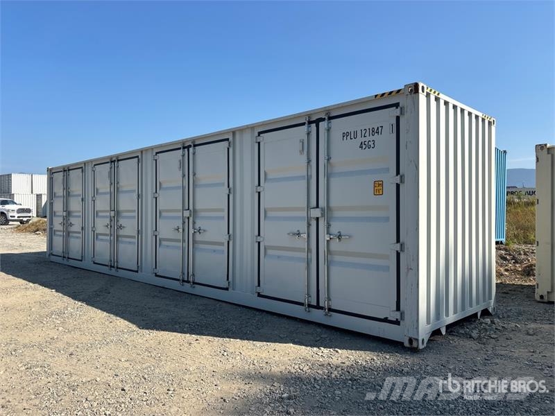40 ft High Cube Multi-Door Storage Container Varastokontit