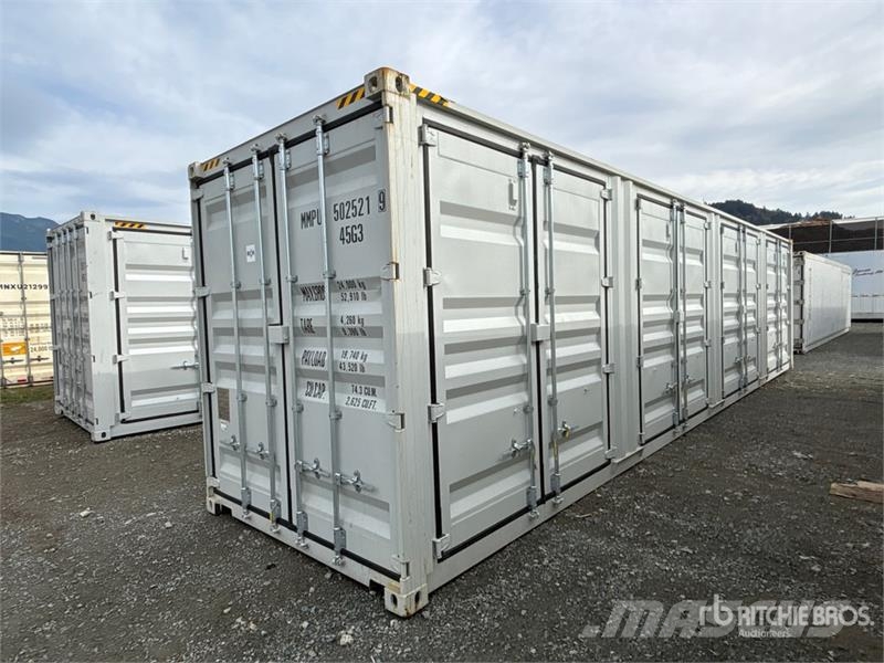 40 ft High Cube Multi-Door Storage Container Lagerbehälter