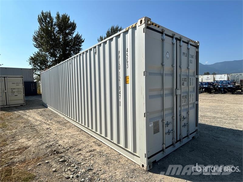 40 ft High Cube Multi-Door Storage Container Varastokontit