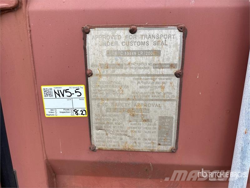 40 ft Standard Storage Container Kontenery magazynowe