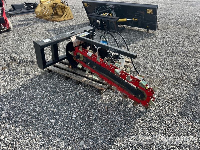 48 in Skid Steer Trencher Pinnaselõikurid