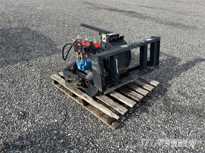 48 in Skid Steer Trencher Pinnaselõikurid