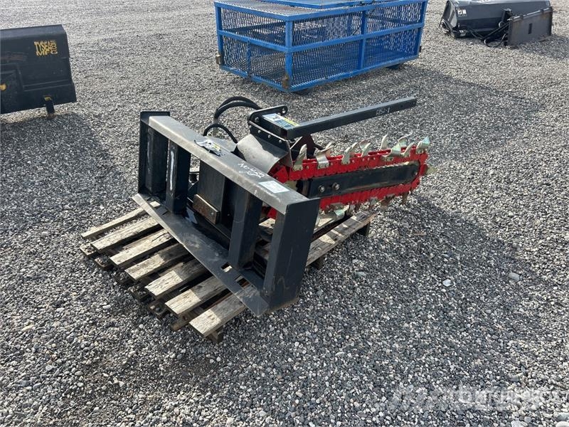 48 in Skid Steer Trencher Pinnaselõikurid