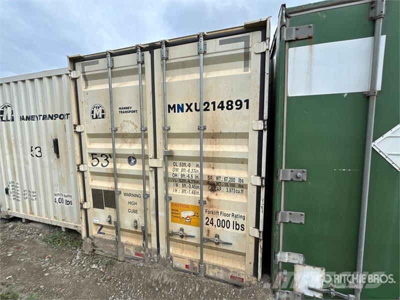  53 ft High Cube Storage Container Depolama konteynerleri