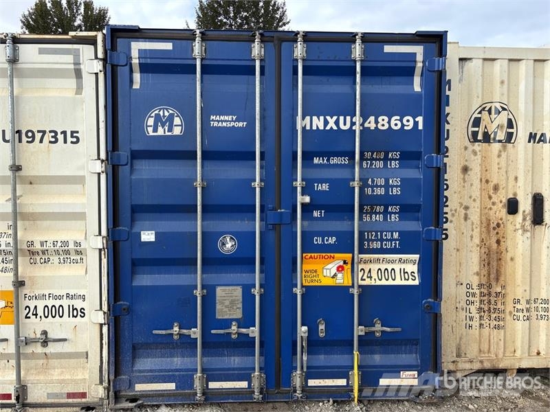 53 ft High Cube Storage Container Depolama konteynerleri