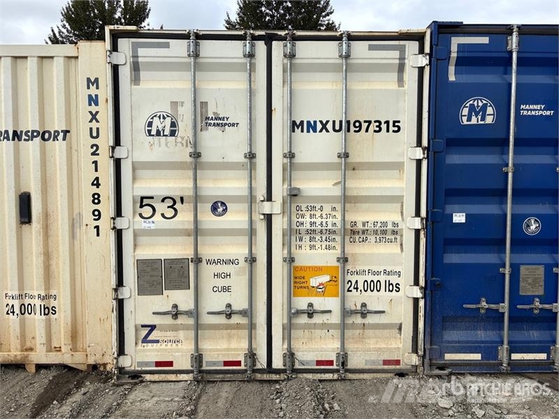 53 ft High Cube Storage Container Depolama konteynerleri