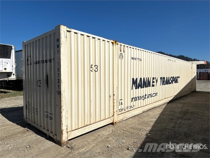 53 ft High Cube Storage Container Conteneurs de stockage