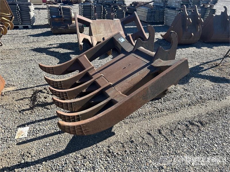  65 in Excavator Rake مكابس وميبسات التبن