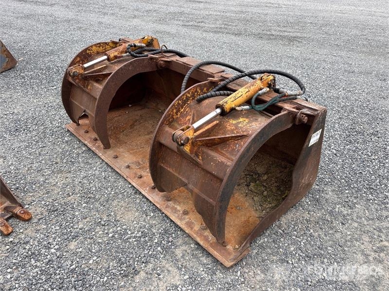  72 in Skid Steer Grapple Bucket خطاطيف