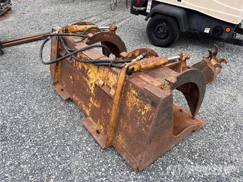 72 in Skid Steer Grapple Bucket خطاطيف