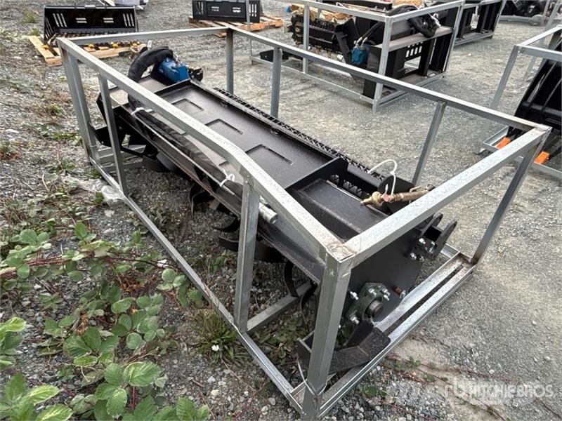 72 in Skid Steer Tiller (Unused) Rotacijske brane in multikultivatorji
