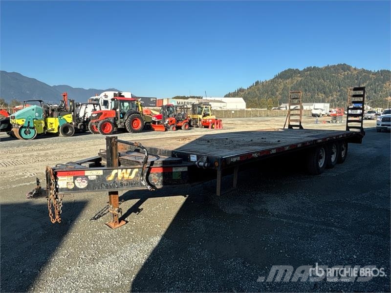 Abu Trailers 24 ft Tri/A Equipment Trailer Biltransporter henger