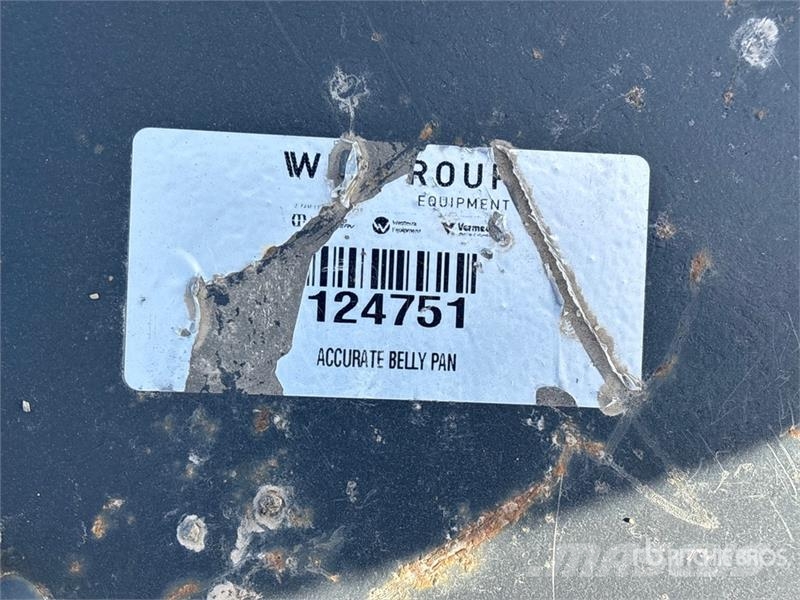Accurate Fabricating Excavator Belly Pan (Unused) その他部品