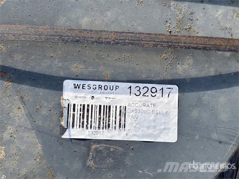 Accurate Fabricating Excavator Belly Pan (Unused) その他部品