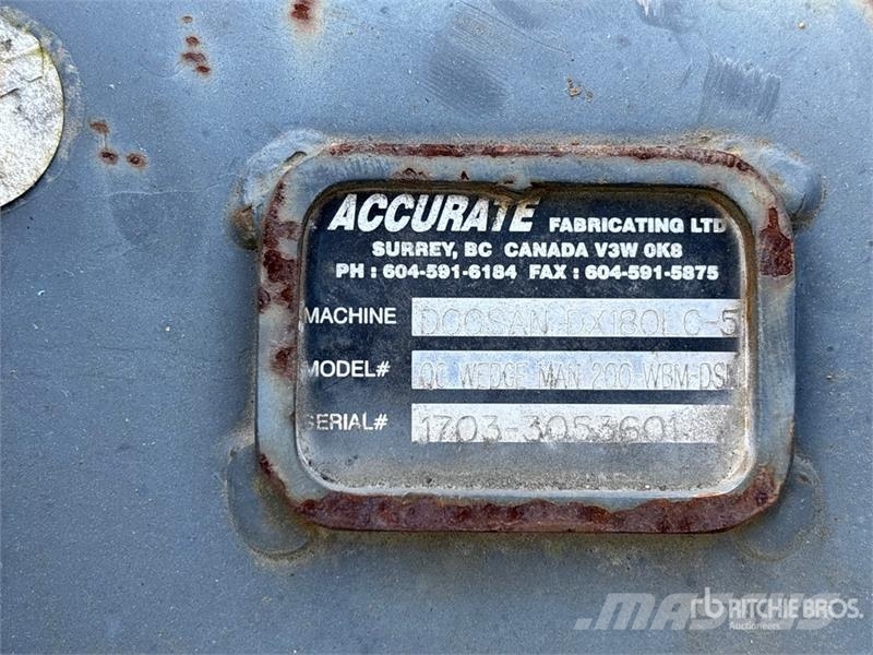 Accurate Fabricating Excavator Coupler موصلات سريعة