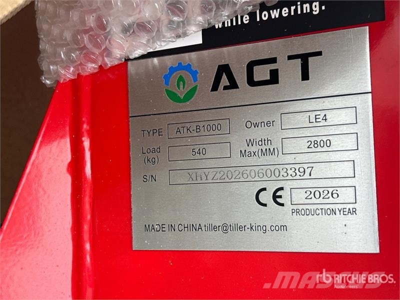 AGT ATK-B1000 2 Post 10000 lb Vehicle Lift (Unused) Građevinarstvo – ostalo