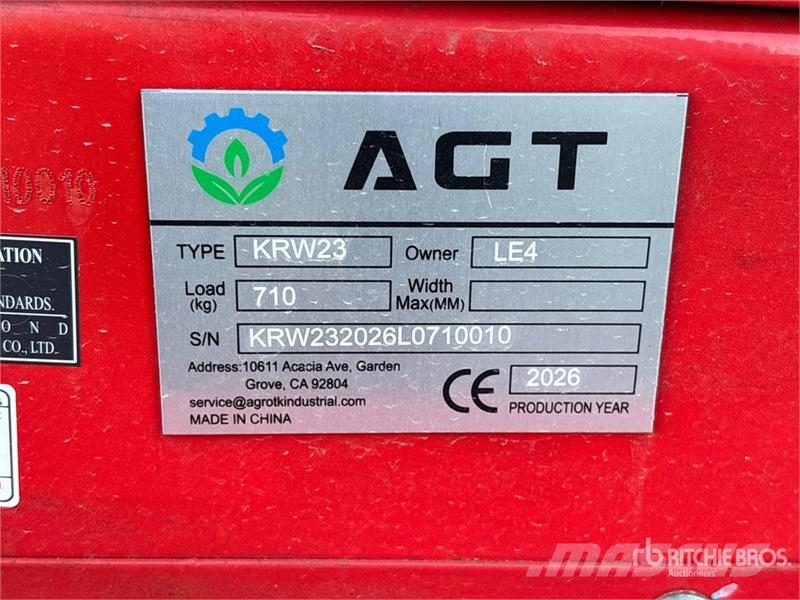 AGT KRW23 Mini Wheel Loader (Inoperable) Radlader
