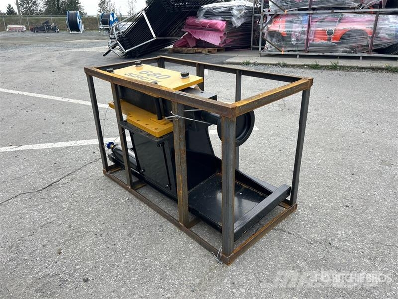 AGT PD680-PZ Skid Steer Post Driver (Unused) Fencing equipment