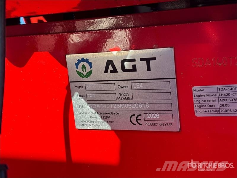 AGT SDA140T Mini Compact Track Loader (Unused) Kompaktlader