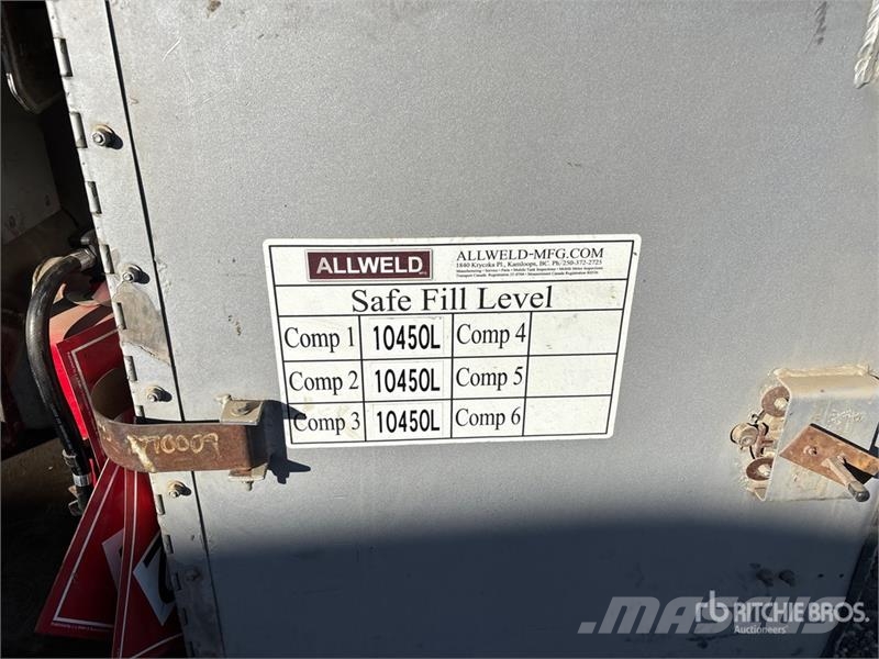 Allweld Super B-Train T/A Fuel Trailer Прицепы-цистерны