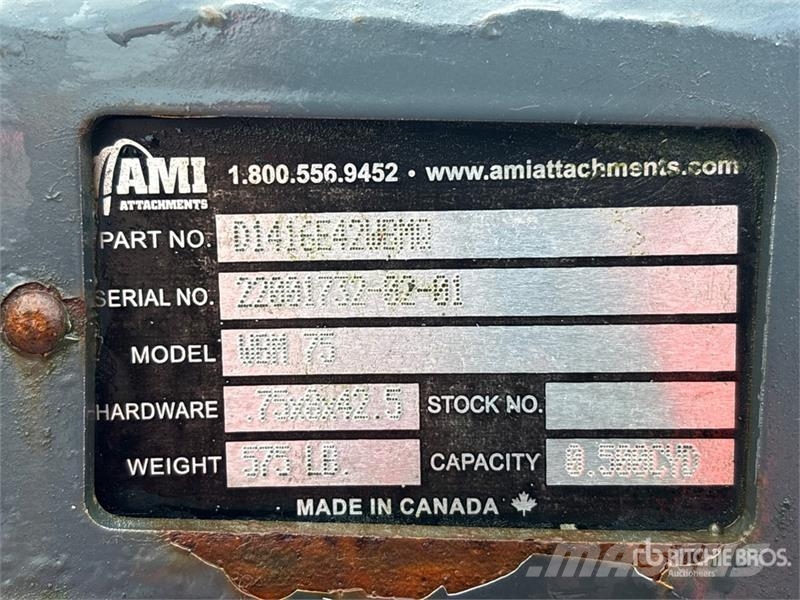 AMI 42CB88 40 in 0.5 cyd Excavator Bucket دلاء