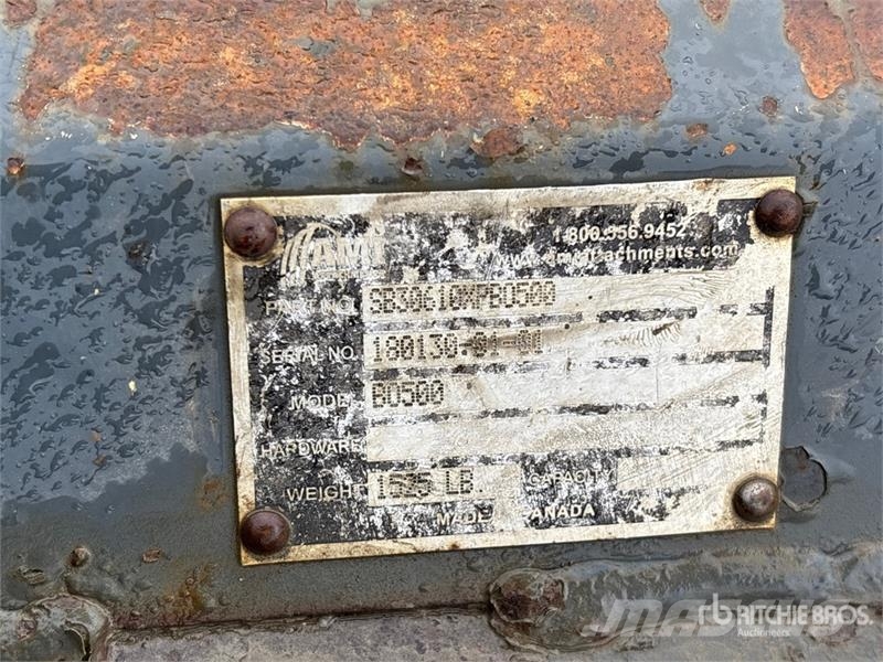 AMI 72 in Skid Steer Paver مكونات أخرى