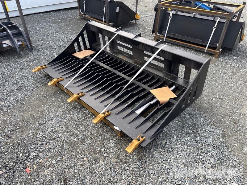 Anton Equipment Bucket 72 in Skeleton Skid Steer B دلاء