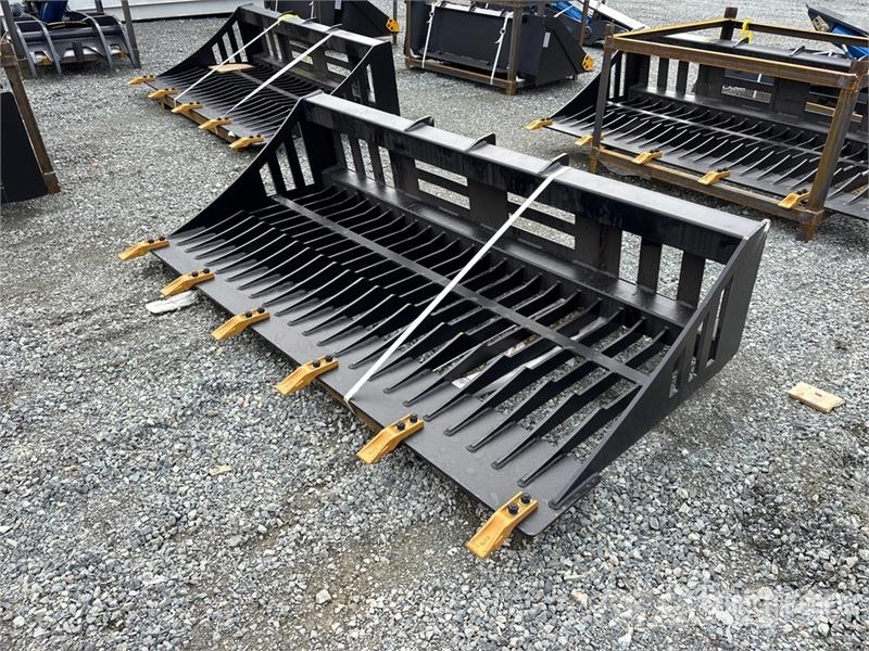 Anton Equipment Bucket 80 in Skeleton Skid Steer B Žlice