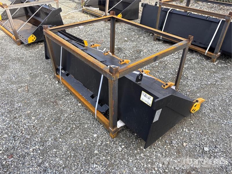 Anton Equipment Bucket 80 in Skid Steer Bucket (Un دلاء