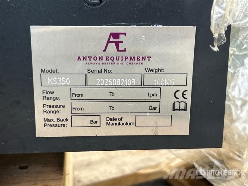 Anton Equipment KS350 Hydraulic Breaker (Unused) Iskuvasarat