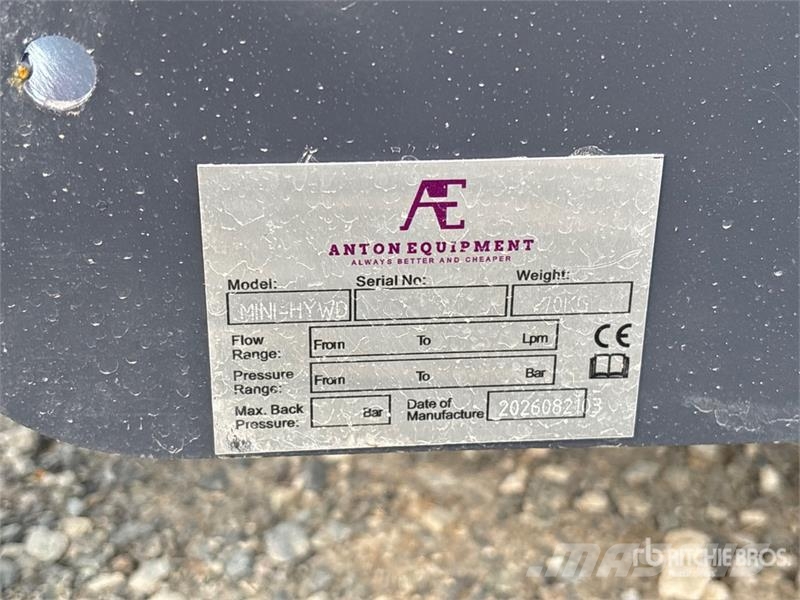  Anton Equipment MINI-HYWD 48 in General Purpose Mi دلاء