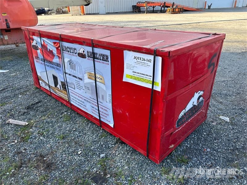 Arctic Shelter 30 ft x 40 ft Peak Double Truss Storage Building ( Stahlrahmenaufbauten