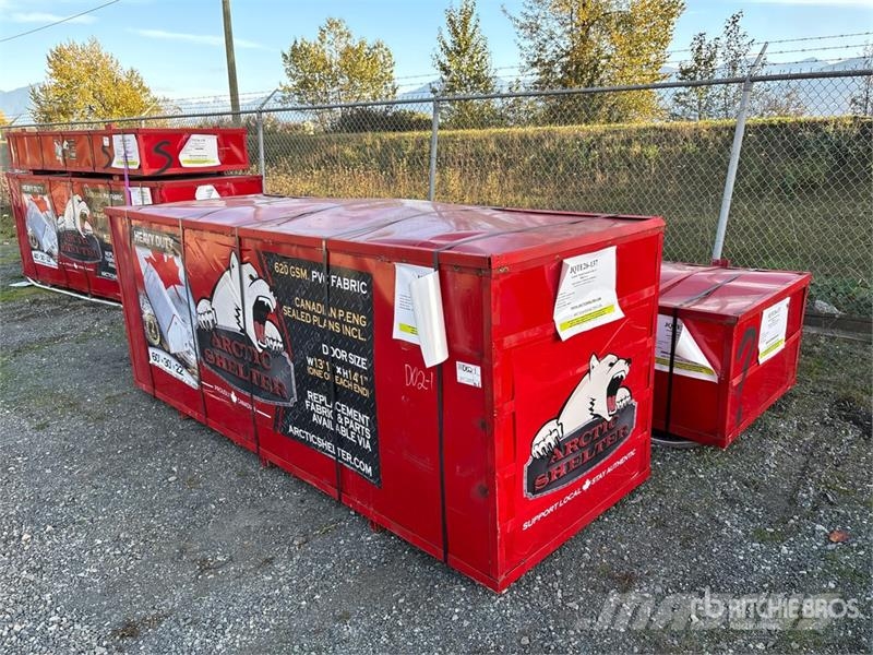 Arctic Shelter 30 ft x 60 ft Peak Double Truss Storage Building ( Stahlrahmenaufbauten