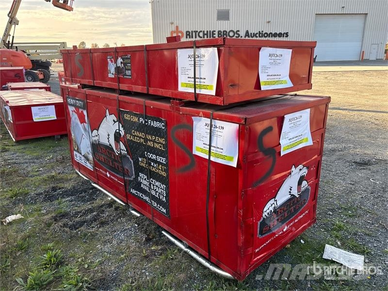 Arctic Shelter 30 ft x 40 ft Peak Double Truss Storage Building ( Stahlrahmenaufbauten