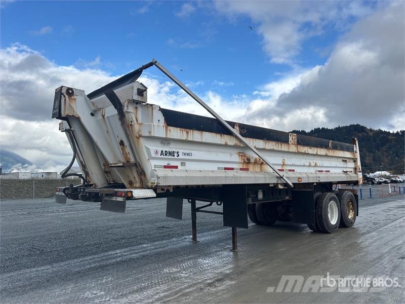 Arnes 26 ft T/A End Dump Trailer Kallur-haagised